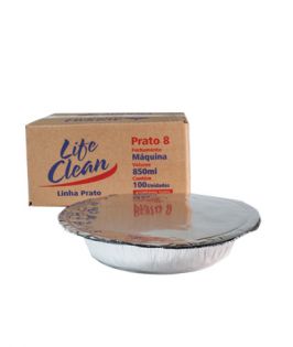 MARMITEX ALUMINIO (LIFE CLEAN) No.8 MAQUINA CX C/100un