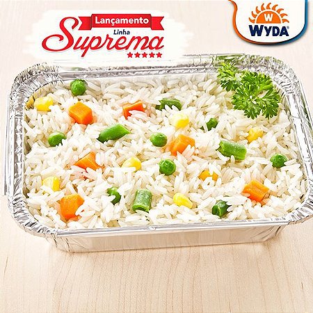 BANDEJA RETANGULAR ALUMINIO 500ml (D6-S WYDA SUPREMA) CX C/100un
