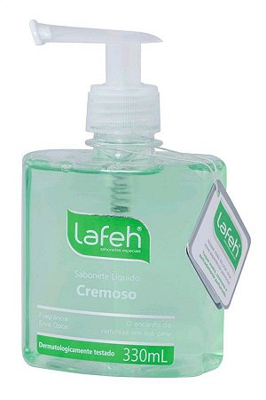 SABONETE LIQ. CREMOSO PUMP ERVA DOCE (LAFEH) 330ml