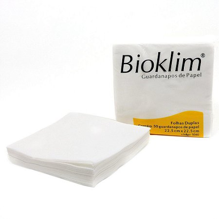 GUARDANAPO (RELEVO) BIOKLIM F. DUPLA 30X29,5 G (C/50fls)