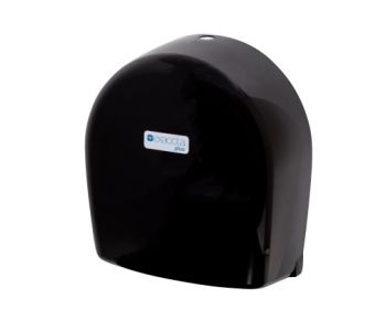 DISPENSER HIGIENICO ROLÃO 600MTS (EXACCTA) PRETO (EP-ROL06)