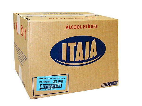 ALCOOL 70 (ITAJA) - 1 LITRO (CX C/12UN)