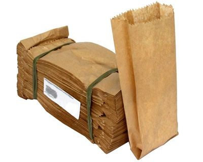 SACO PAPEL KRAFT NATURAL 5kg (C/500un)