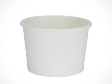 POTE PAPEL 250ml BRANCO P2 - PCT C/ 25 UN - GPACK