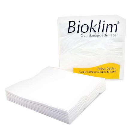 GUARDANAPO (RELEVO) BIOKLIM F. DUPLA 30X29,5 G (C/50fls) CX C/ 56pct