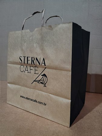 SACOLA KRAFT (27X28X16,5) STERNA CAFE 80G (UNID)