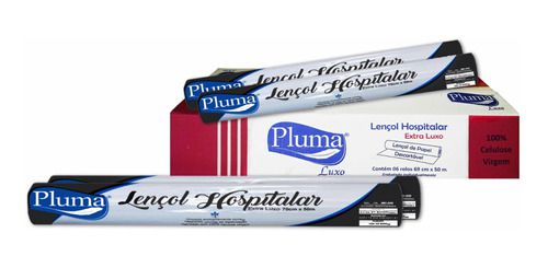 LENÇOL HOSPITALAR 70X50 - PLUMA