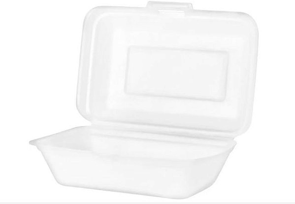 LANCHEIRA ISOPOR HOT DOG TAMPA ACOPLADA (CH-100 COPOBRAS) CX C/200un
