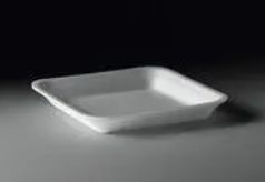 BANDEJA ISOPOR RASA B01 COPOBRAS (CRL-001) 150X150X18 C/400un