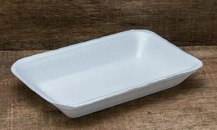 BANDEJA ISOPOR FUNDA BF04 DARNEL (10PE-BR) 273x146x22 C/400un