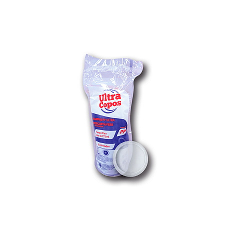 TAMPA TRANSP. COPO 770ml (ULTRA) pct c/ 50 un