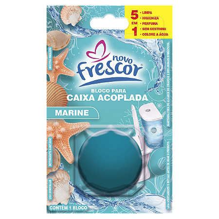 PEDRA P/ CAIXA ACOPLADA MARINE (NOVO FRESCOR) 45g.