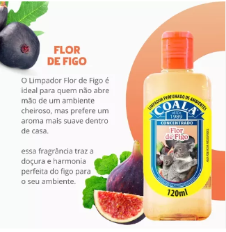 LIMPADOR PERFUMADO CONC. COALA FLOR DE FIGO 120ML