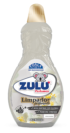 LIMPADOR PERFUMADO ZULU CHA BRANCO 500ML