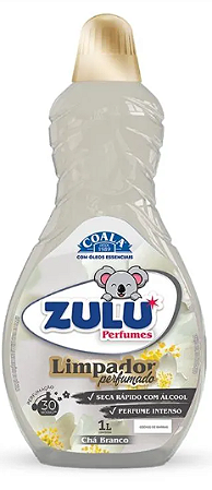 LIMPADOR PERFUMADO ZULU CHA BRANCO 1000ML