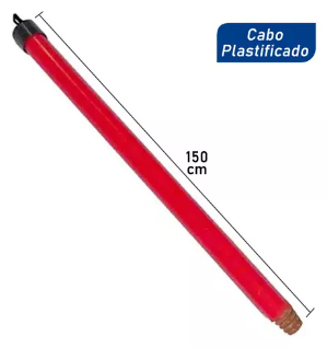 CABO PLASTIFICADO 1,50 P/ VASSOURA E RODO (CAMPESTRE)