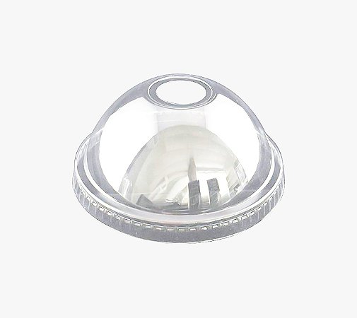TAMPA BOLHA C/ FURO P/ COPO PET CRISTAL 590ml (TALGE) PCT C/ 50un