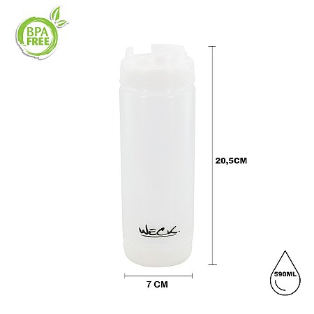 BISNAGA INVERTIDA PROFISSIONAL 560ML - WECK