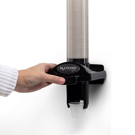 DISPENSER MULTICOPO COFFEE PRETO C/ BOTAO (NOBRE)
