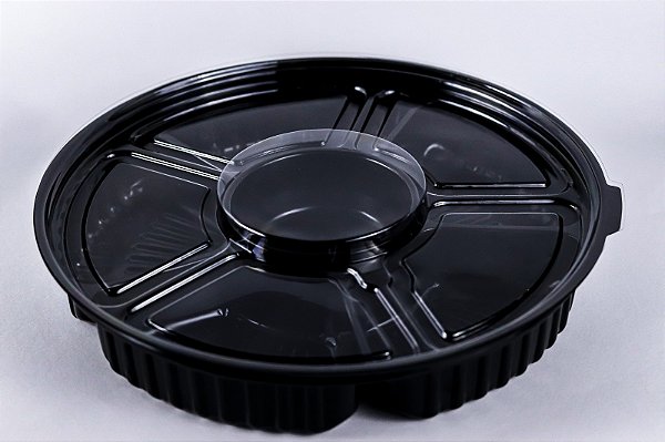 POTE PETISQUEIRA PRETO 5DIV C/50un (PRATICPACK)