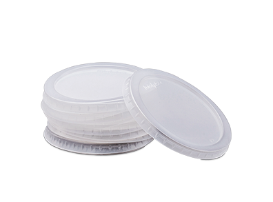 TAMPA TRANSP. COPO 400ml e 500ml (TOTALPLAST) pct c/ 50 un