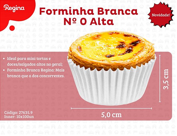 FORMA PAPEL N.0 ALTA BRANCA PCT C/ 100 - REGINA FESTAS