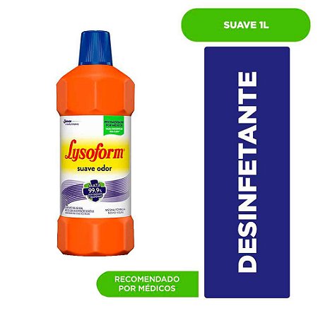 DESINFETANTE LYSOFORM SUAVE1lt