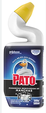 DESINFETANTE SANITARIO PATO POWER 500ML DESTRUIDOR MANCHAS