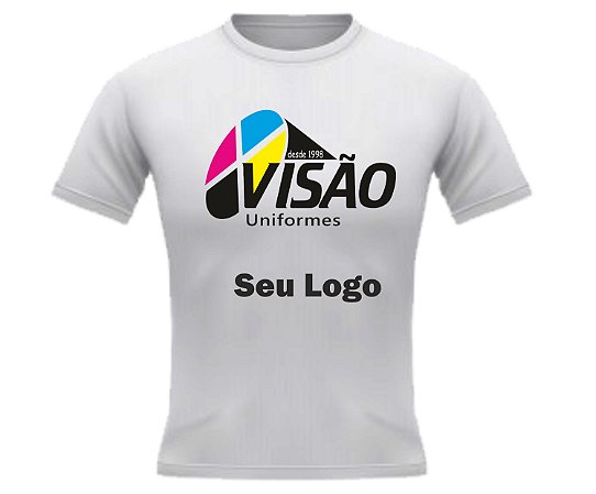 Camiseta com estampa personalizada - Kit 10 unidades - Frete Grátis