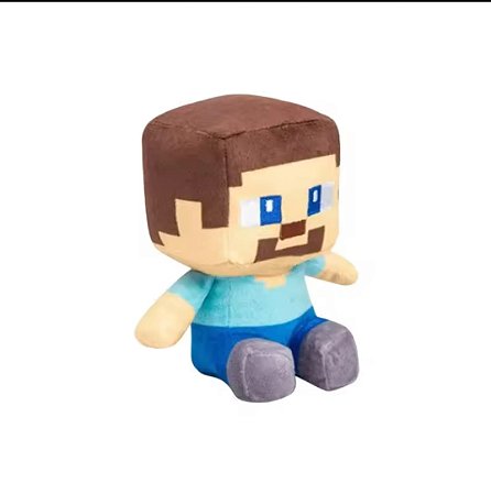 Pelúcia Minecraft Stive 20 cm