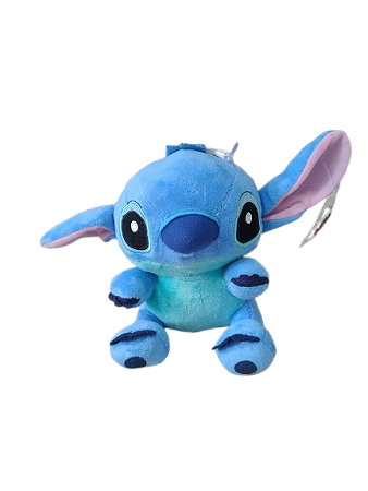 Pelúcia Stitch 20 cm Coração Filme Disney Lilo & Stitch