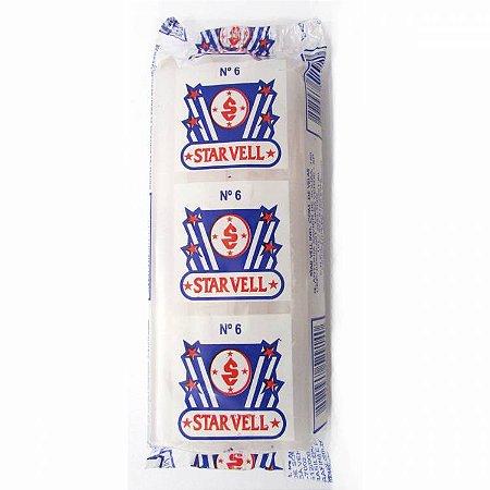 Vela Palito Tradicional N6 14cm (Pacote com 8) - Branca