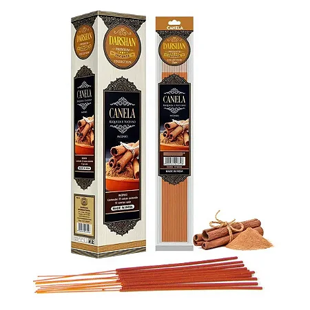 Incenso de Canela Darshan Premium
