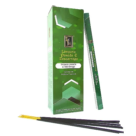 Incenso Limpeza Pesada e Descarrego Zed Black
