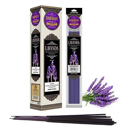 Incenso de Lavanda Darshan Premium