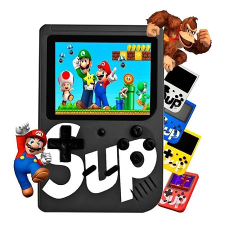 Mini Game Portatil Sup Game Box Plus com 400 Jogos
