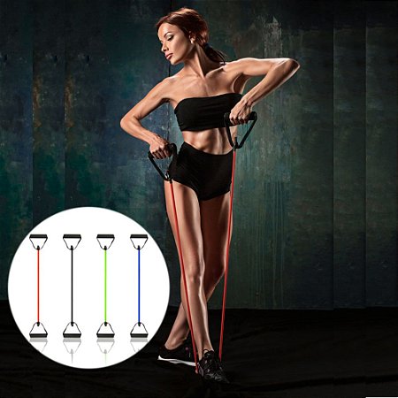 ELÁSTICO DE EXERCÍCIOS MULTIFUNCIONAL TREINO
