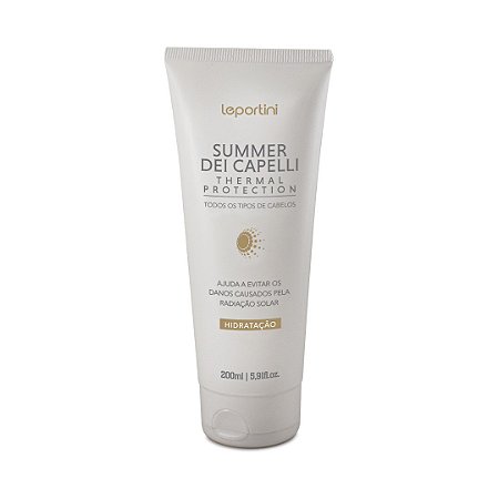 Proteção Térmica e Solar Para Cabelos: Summer Dei Capelli Leportini