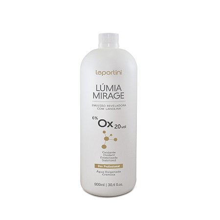 Água Oxigenada 20 Vol. Lúmia Mirage - Oxidante 6% Leportini