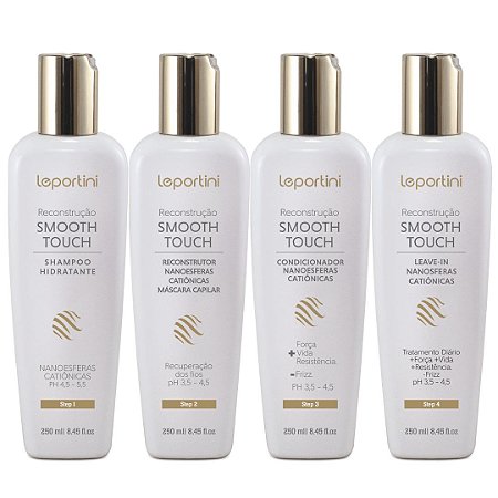 Kit Cuidados Diários Leportini Para Fios Reparados e Nutridos