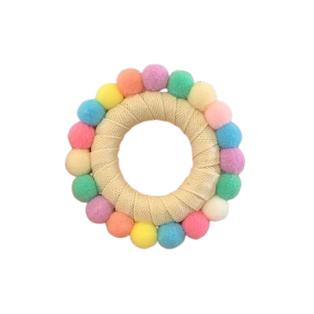 Porta-guardanapo pompom