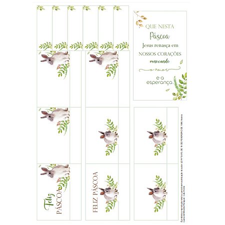 Papelaria de Páscoa mod 1