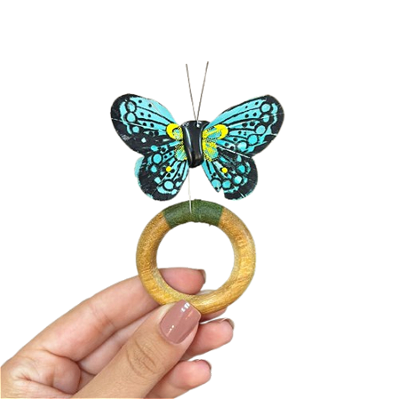 Porta-guardanapo de Borboleta (sortido)
