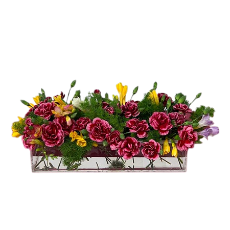 Floreira em acrílico 30 cm