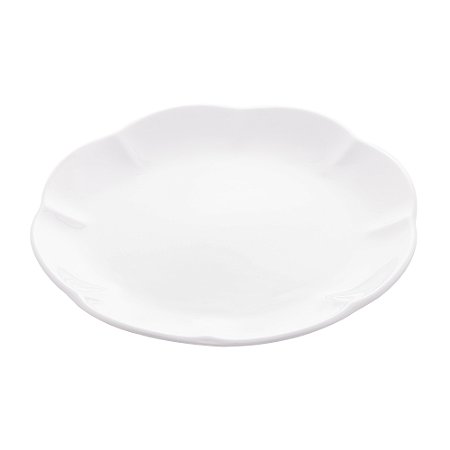 Prato sobremesa de porcelana Wave