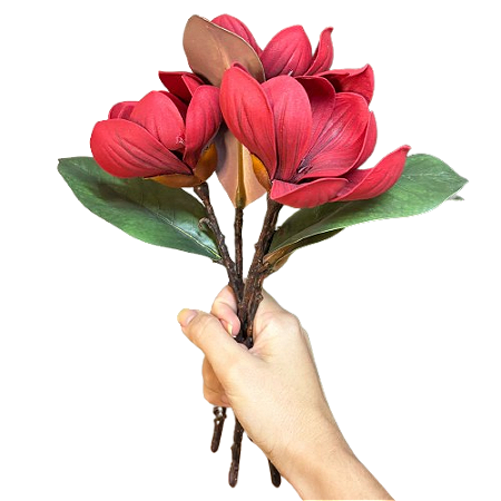 Flores para vaso de vidro 4 tubos