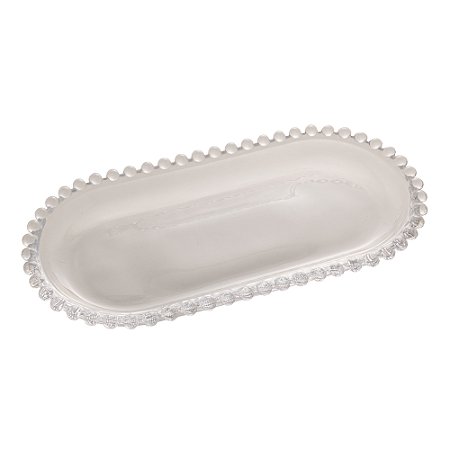Travessa oval cristal pearl