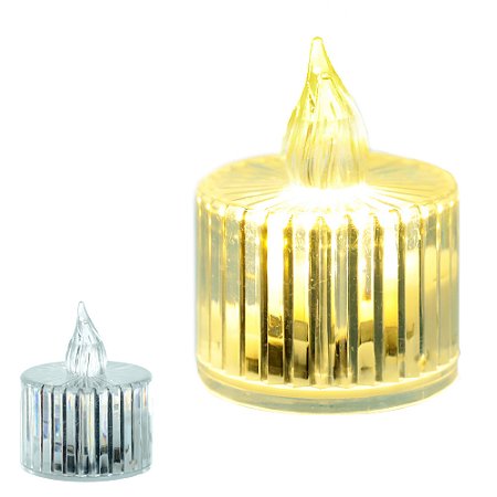 Mini vela LED acrílico