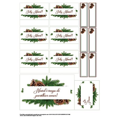 Papelaria de Natal mod. 5