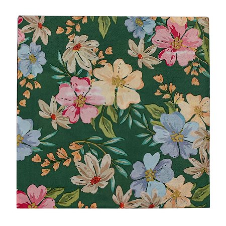 Guardanapo de papel floral mod 4